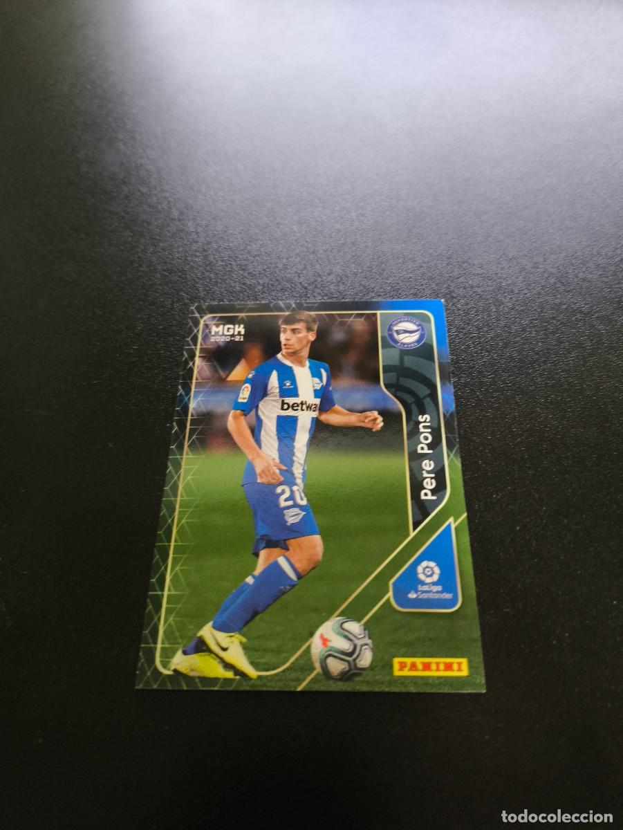 Fu&szlig;ball-Sticker: 13 Pere Pons ALAVES PANINI LIGA MEGACRACKS MGK 2020 2021 NO ESTE ADRENALYN