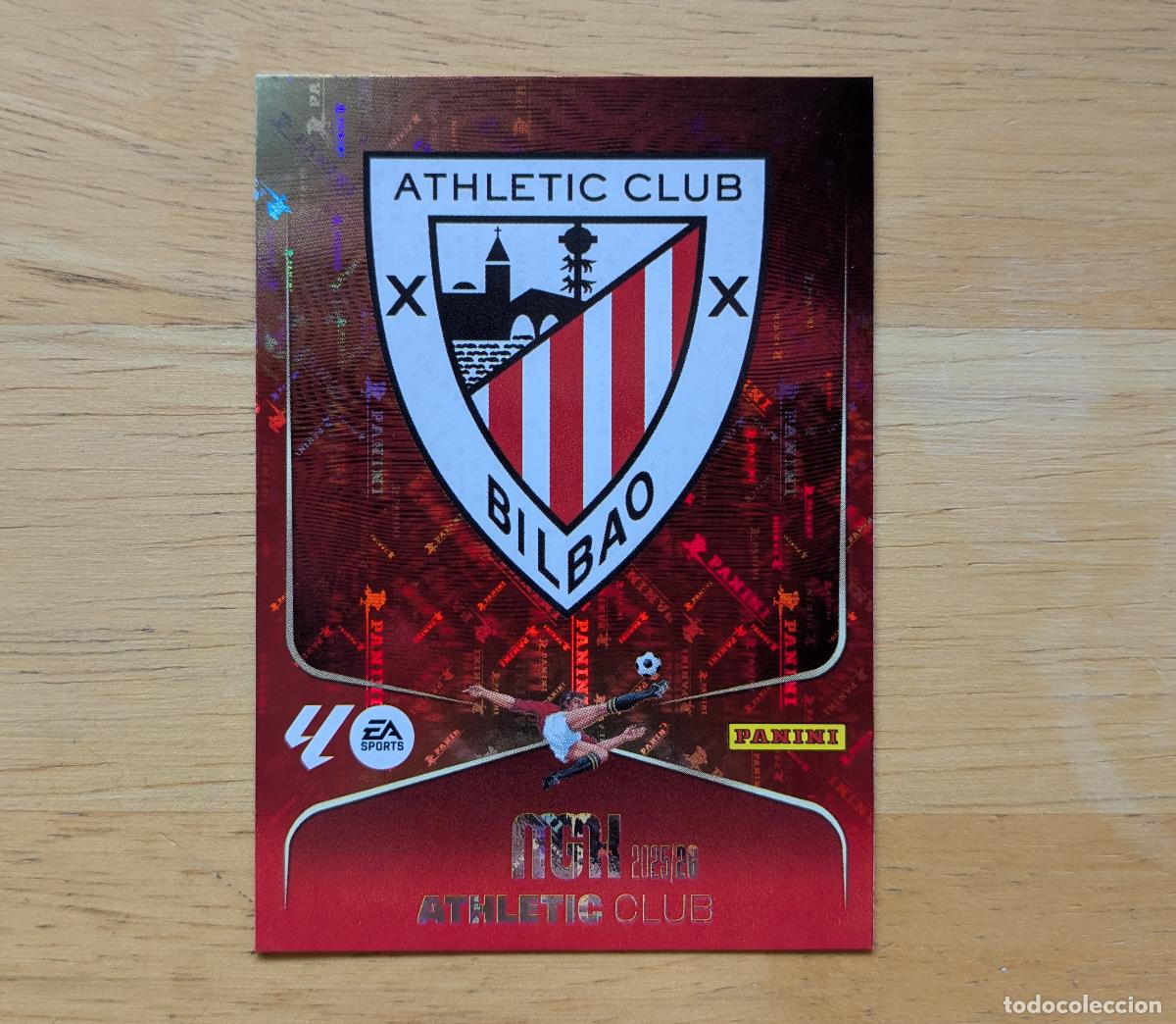Fu&szlig;ball-Sticker: MEGACRACKS 2025-2026 - ESCUDO - ATHLETIC CLUB - N&ordm; 37