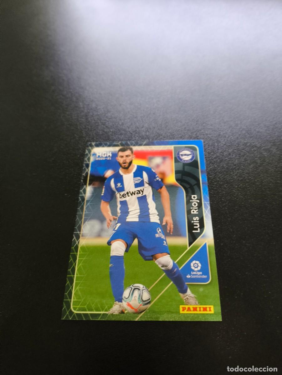 Fu&szlig;ball-Sticker: 15 Luis Rioja ALAVES PANINI LIGA MEGACRACKS MGK 2020 2021 NO ESTE ADRENALYN