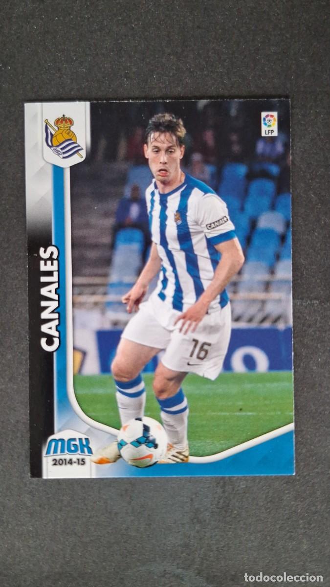 Fu&szlig;ball-Sticker: L1 CANALES REAL SOCIEDAD 301 PANINI MEGACRACKS 2014 2015 14 15