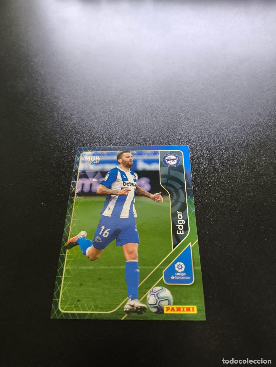 Fu&szlig;ball-Sticker: 16 Edgar ALAVES PANINI LIGA MEGACRACKS MGK 2020 2021 NO ESTE ADRENALYN