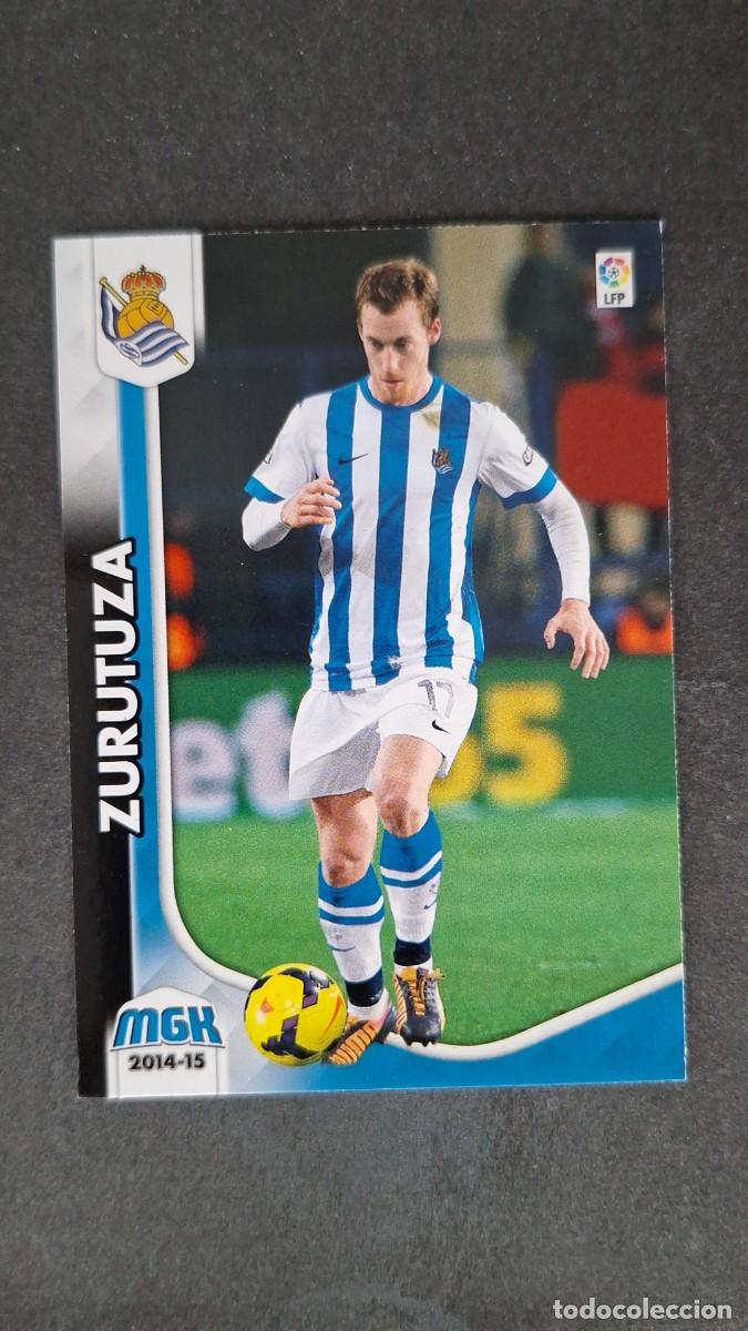 Fu&szlig;ball-Sticker: L1 ZURUTUZA REAL SOCIEDAD 302 PANINI MEGACRACKS 2014 2015 14 15