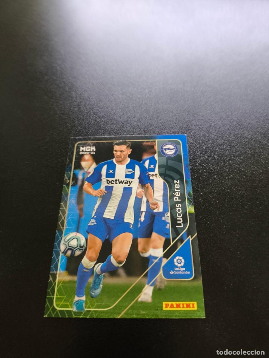Fu&szlig;ball-Sticker: 18 L&uacute;cas P&eacute;rez ALAVES PANINI LIGA MEGACRACKS MGK 2020 2021 NO ESTE ADRENALYN