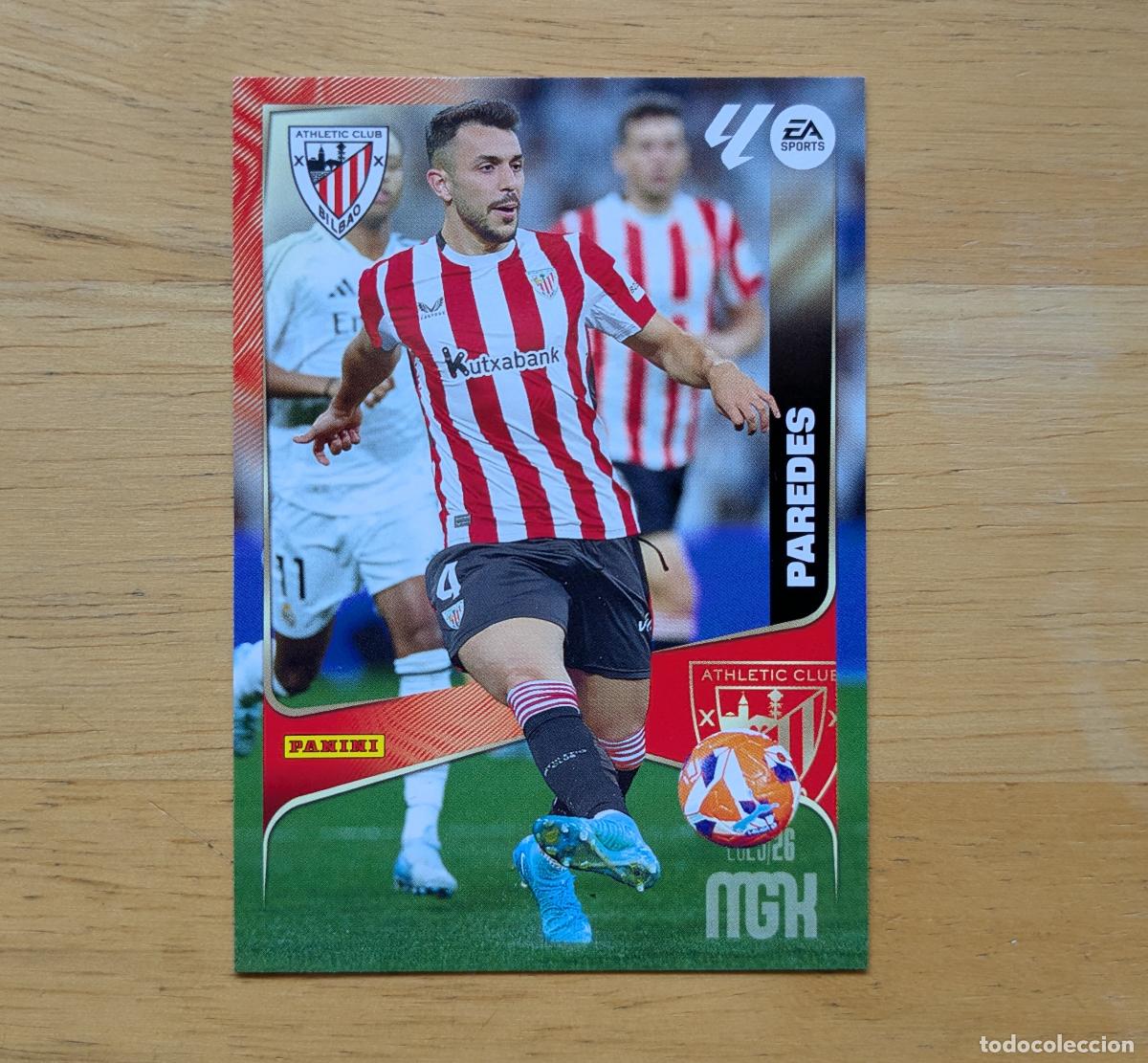 Cromos de f&uacute;tbol: MEGACRACKS 2025-2026 - PAREDES - ATHLETIC CLUB - N&ordm; 42