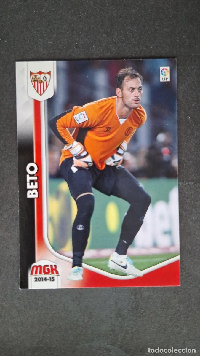 Cromos de f&uacute;tbol: L1 BETO SEVILLA F. C. 308 PANINI MEGACRACKS 2014 2015 14 15