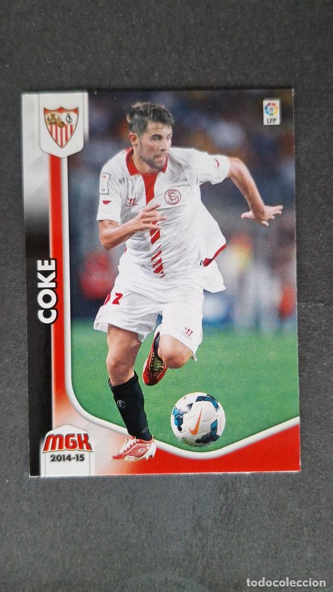 Cromos de f&uacute;tbol: L1 COKE SEVILLA F. C. 309 PANINI MEGACRACKS 2014 2015 14 15
