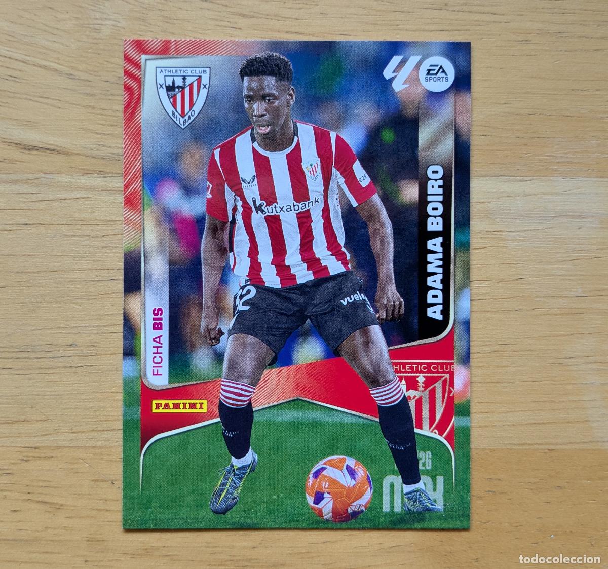 Cromos de f&uacute;tbol: MEGACRACKS 2025-2026 - ADAMA BOIRO - ATHLETIC CLUB - N&ordm; 43 BIS
