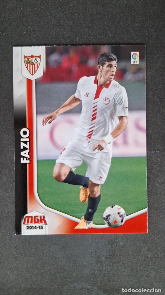 Cromos de f&uacute;tbol: L1 FAZIO SEVILLA F. C. 311 PANINI MEGACRACKS 2014 2015 14 15