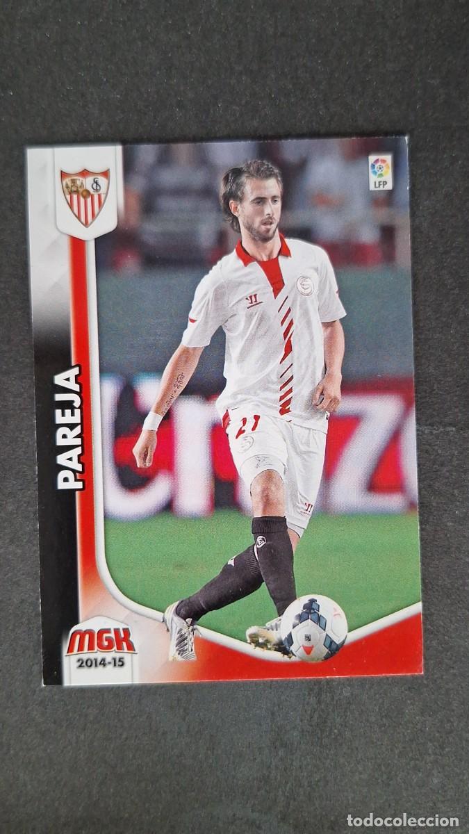Cromos de f&uacute;tbol: L1 PAREJA SEVILLA F. C. 312 PANINI MEGACRACKS 2014 2015 14 15