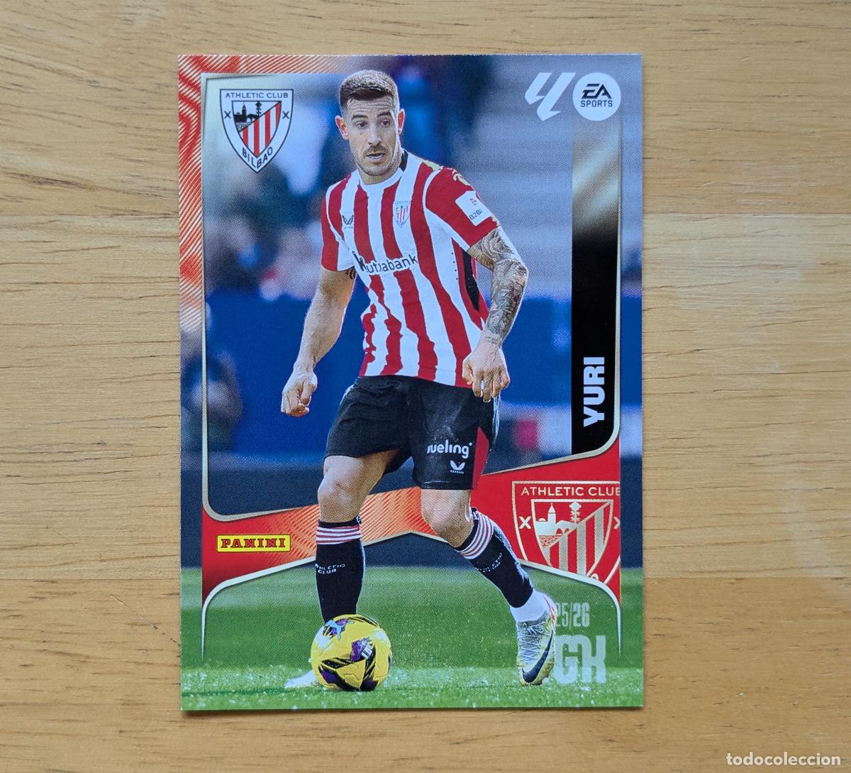 Cromos de f&uacute;tbol: MEGACRACKS 2025-2026 - YURI - ATHLETIC CLUB - N&ordm; 44