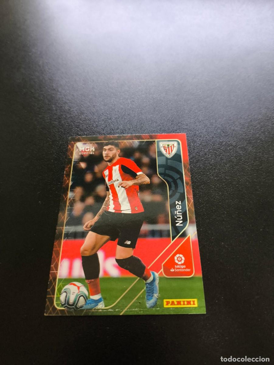 Cromos de f&uacute;tbol: 25 N&uacute;&ntilde;ez ATHLETIC DE BILBAO PANINI LIGA MEGACRACKS MGK 2020 2021 NO ESTE ADRENALYN