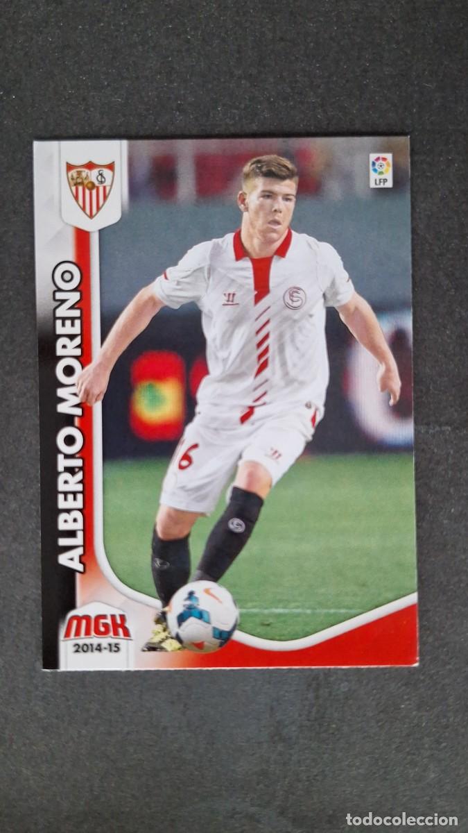 Cromos de f&uacute;tbol: L1 ALBERTO MORENO SEVILLA F. C. 313 PANINI MEGACRACKS 2014 2015 14 15