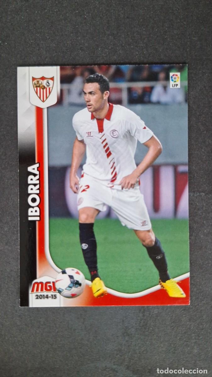 Cromos de f&uacute;tbol: L1 IBORRA SEVILLA F. C. 317 PANINI MEGACRACKS 2014 2015 14 15