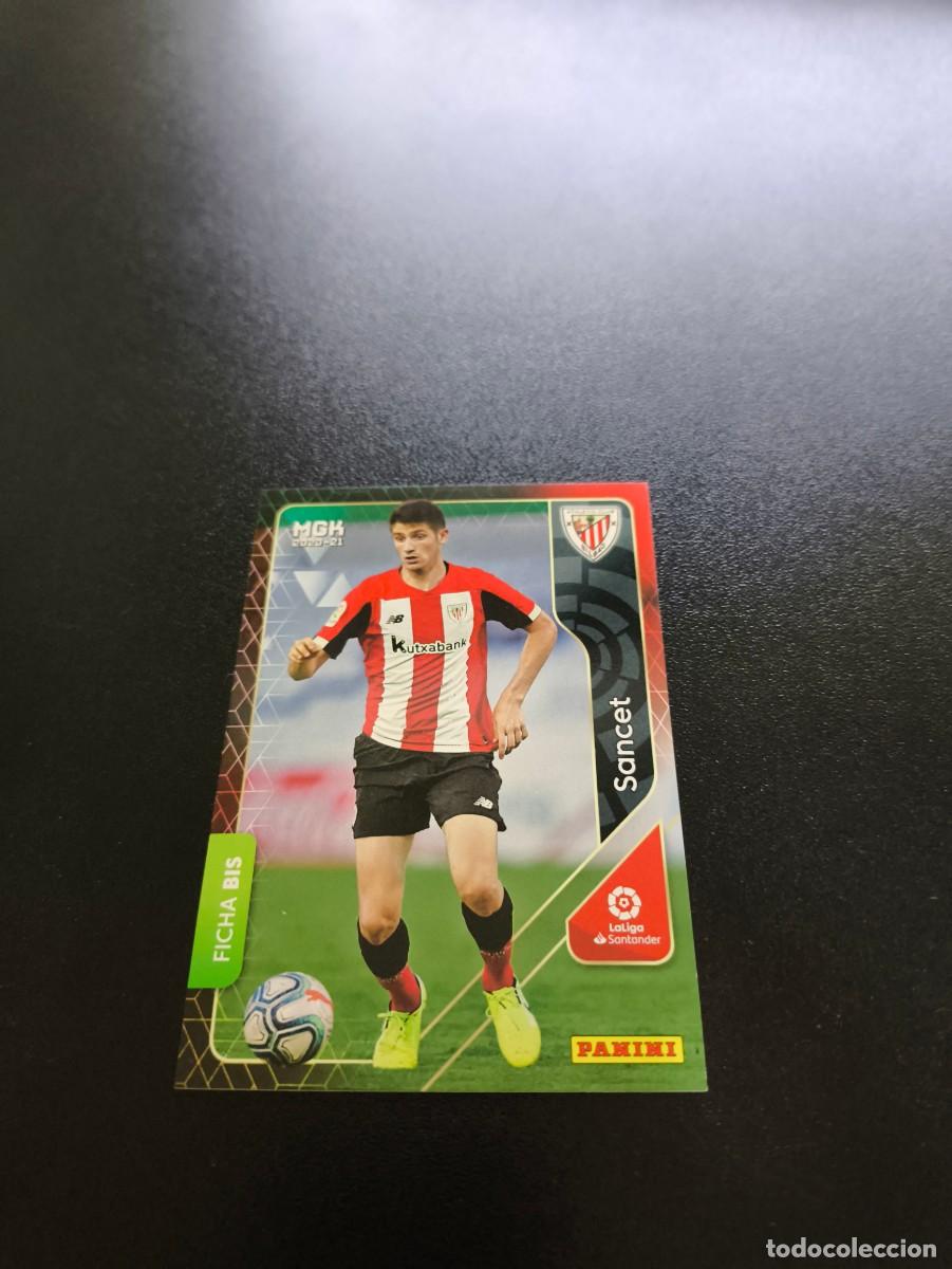 Cromos de f&uacute;tbol: 28 BIS Sancet FICHA ATHLETIC DE BILBAO PANINI LIGA MEGACRACKS MGK 2020 2021 NO ESTE ADRENALYN