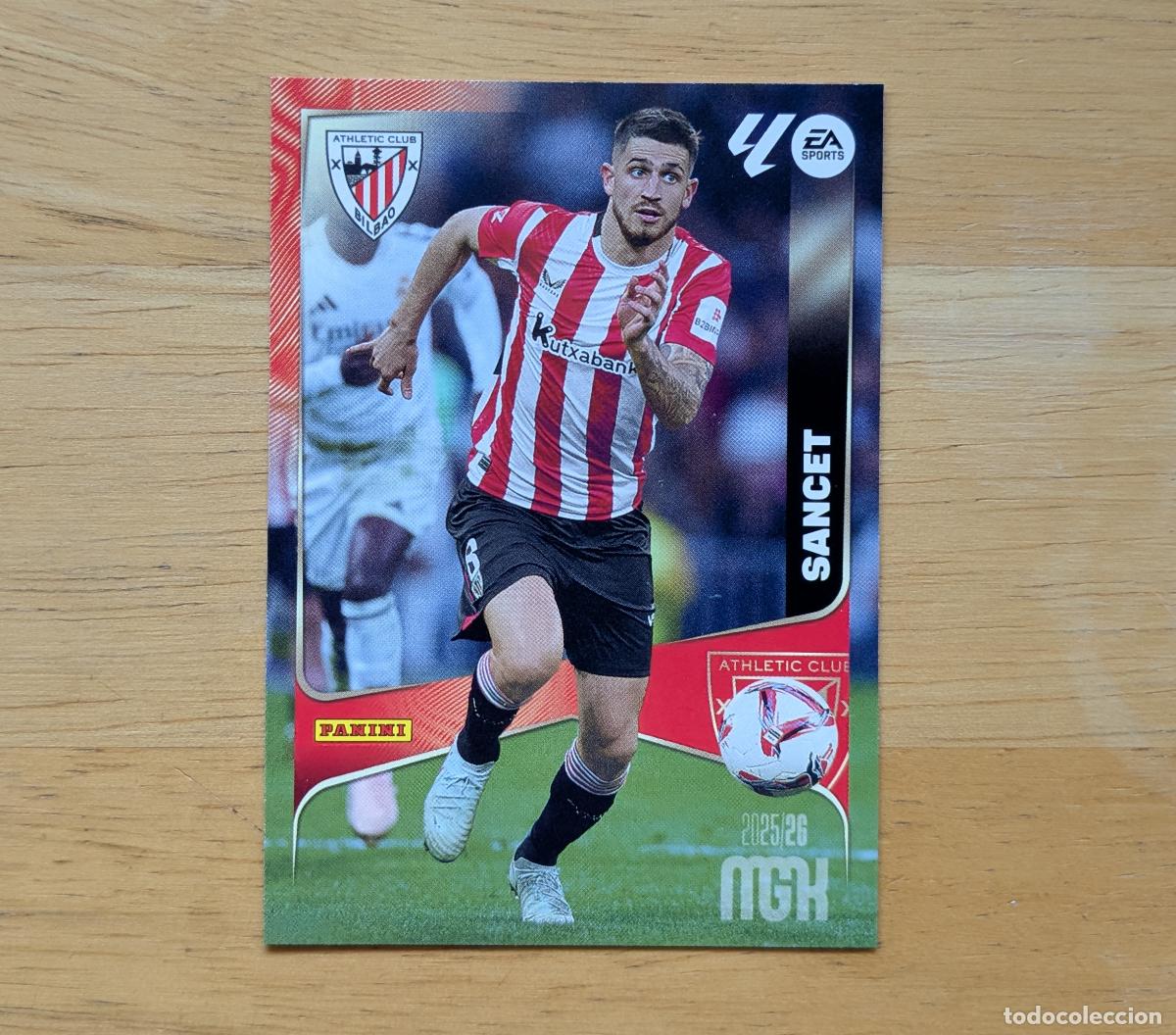Figurine di Calcio: MEGACRACKS 2025-2026 - SANCET - ATHLETIC CLUB - N&ordm; 50