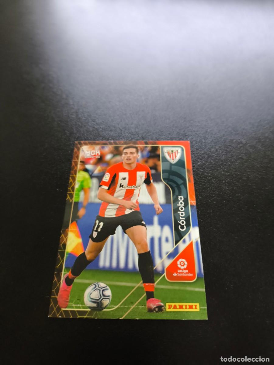 Figurine di Calcio: 34 C&oacute;rdoba ATHLETIC DE BILBAO PANINI LIGA MEGACRACKS MGK 2020 2021 NO ESTE ADRENALYN
