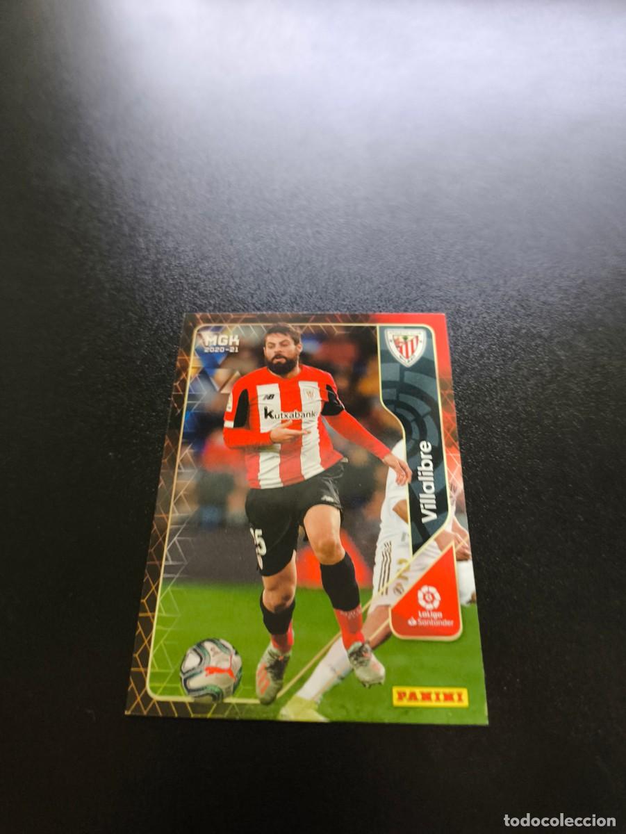 Figurine di Calcio: 35 Villalibre ATHLETIC DE BILBAO PANINI LIGA MEGACRACKS MGK 2020 2021 NO ESTE ADRENALYN