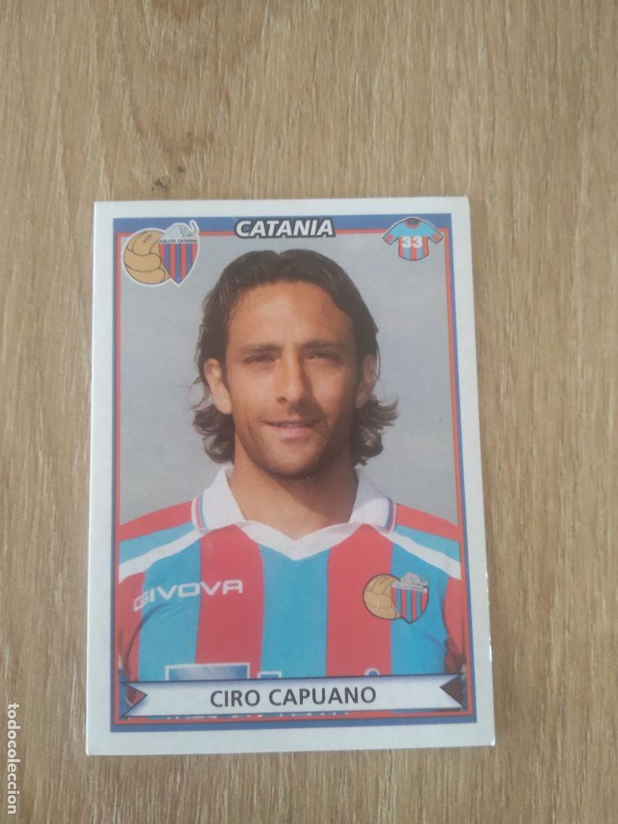 Figurine di Calcio: 106 CIRO CAPUANO CATANIA CROMO FUTBOL PANINI LIGA ITALIA 2010-2011 CALCIATORI 10-11