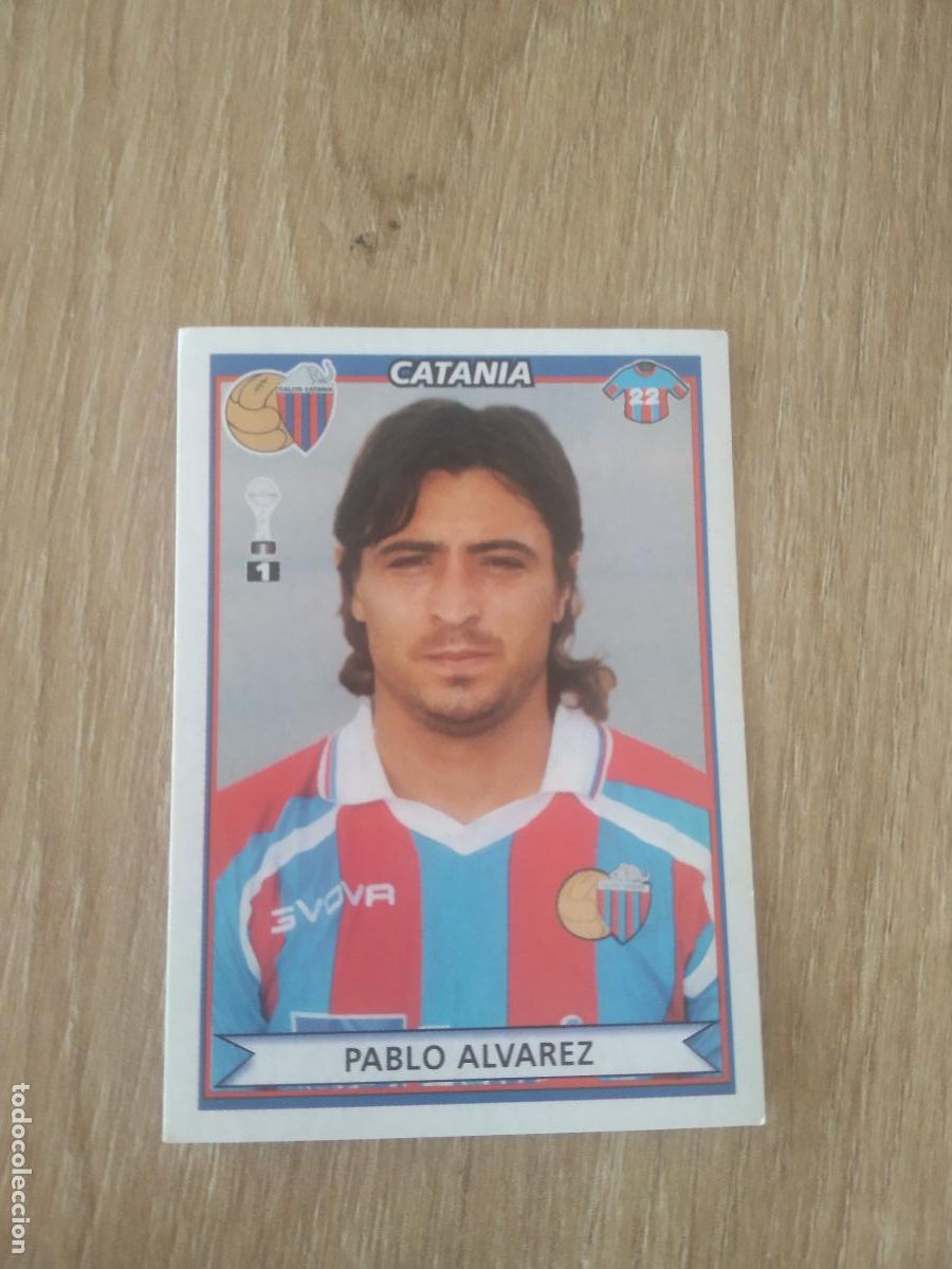 Figurine di Calcio: 108 PABLO ALVAREZ CATANIA CROMO FUTBOL PANINI LIGA ITALIA 2010-2011 CALCIATORI 10-11