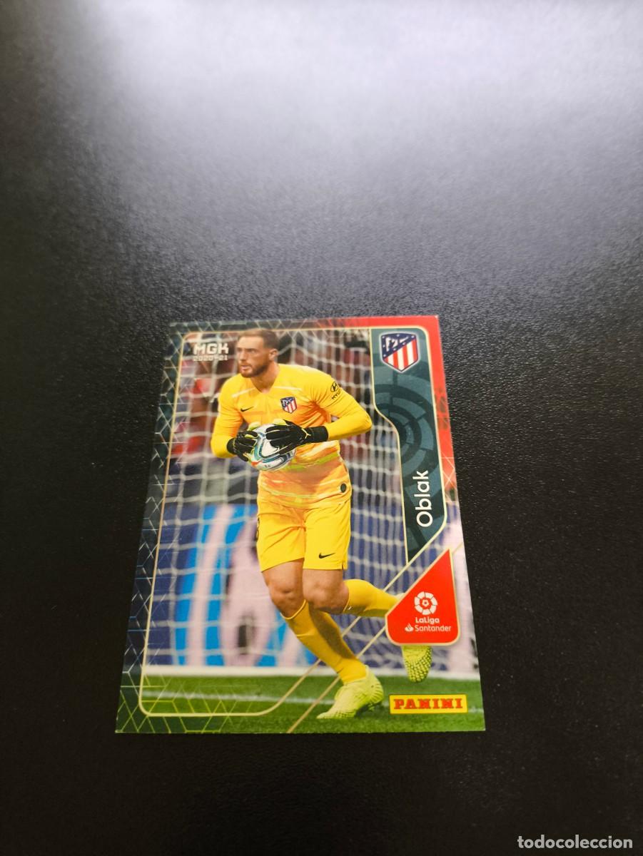 Figurine di Calcio: 38 Jan Oblak ATLETICO DE MADRID PANINI LIGA MEGACRACKS MGK 2020 2021 NO ESTE ADRENALYN