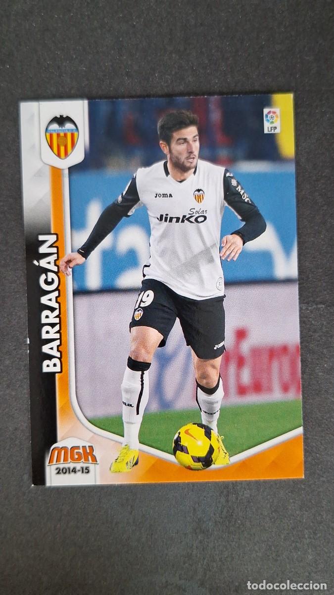 Figurine di Calcio: L1 BARRAGAN VALENCIA C. F. 328 PANINI MEGACRACKS 2014 2015 14 15