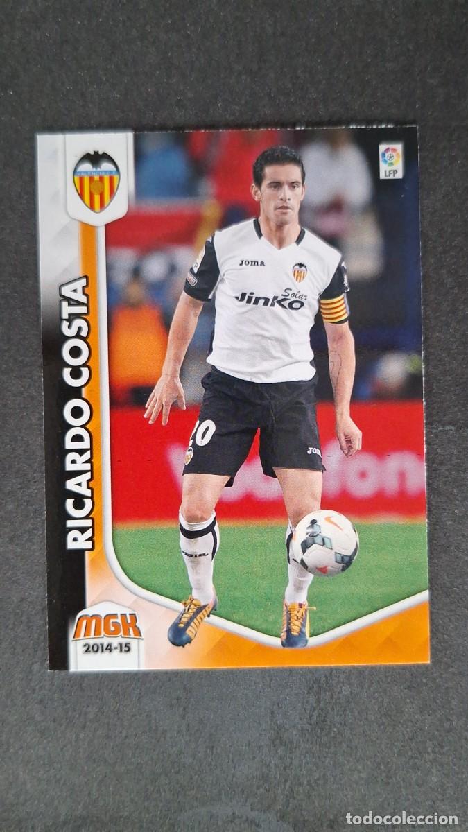 Figurine di Calcio: L1 RICARDO COSTA VALENCIA C. F. 329 PANINI MEGACRACKS 2014 2015 14 15