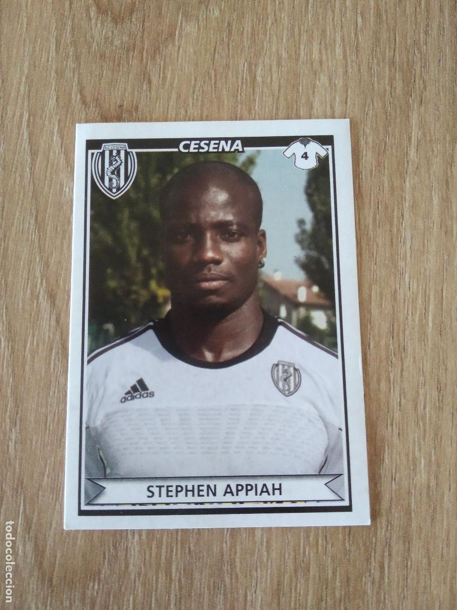 Figurine di Calcio: 134 STEPHEN APPIAH CESENA CROMO FUTBOL PANINI LIGA ITALIA 2010-2011 CALCIATORI 10-11