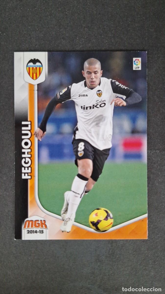 Football Stickers: L1 FEGHOULI VALENCIA C. F. 336 PANINI MEGACRACKS 2014 2015 14 15