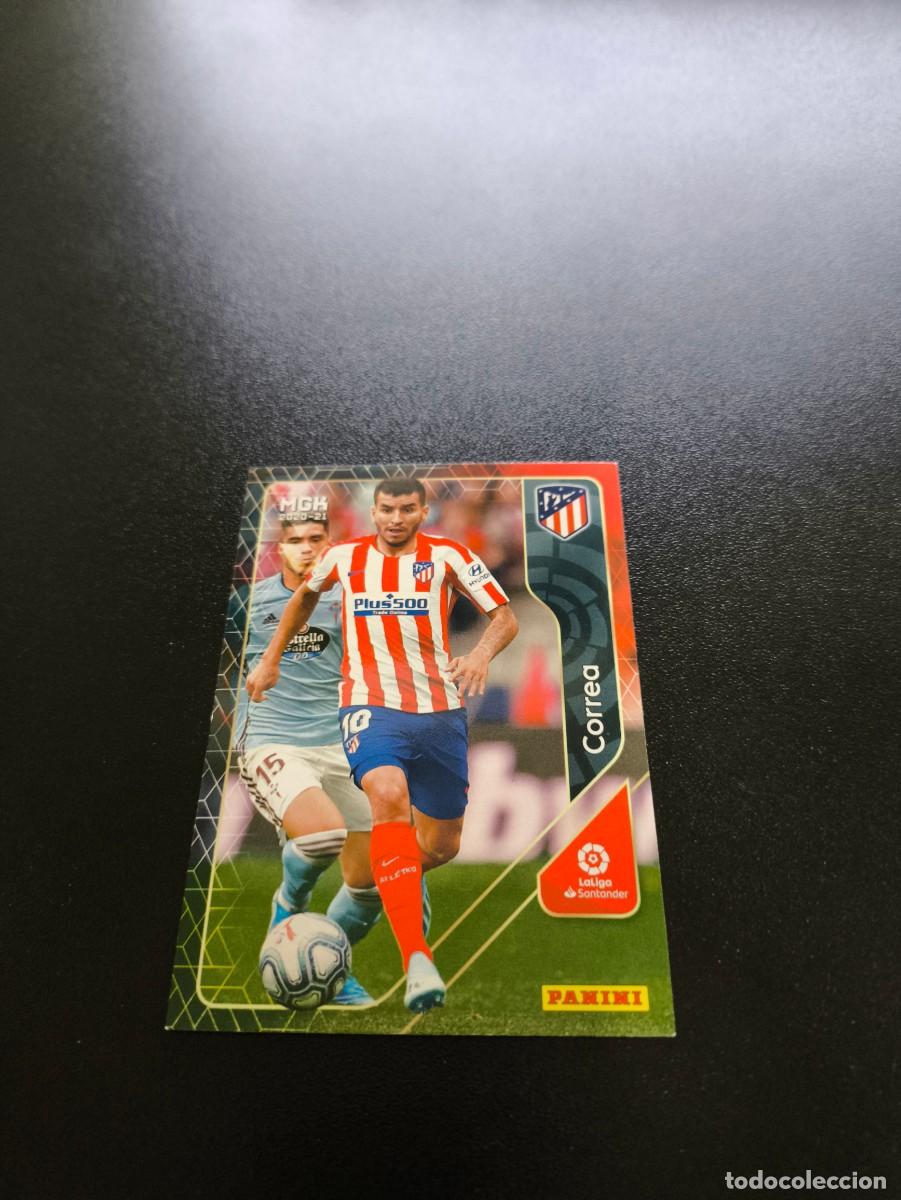 Football Stickers: 53 &Aacute;ngel Correa ATLETICO DE MADRID PANINI LIGA MEGACRACKS MGK 2020 2021 NO ESTE ADRENALYN