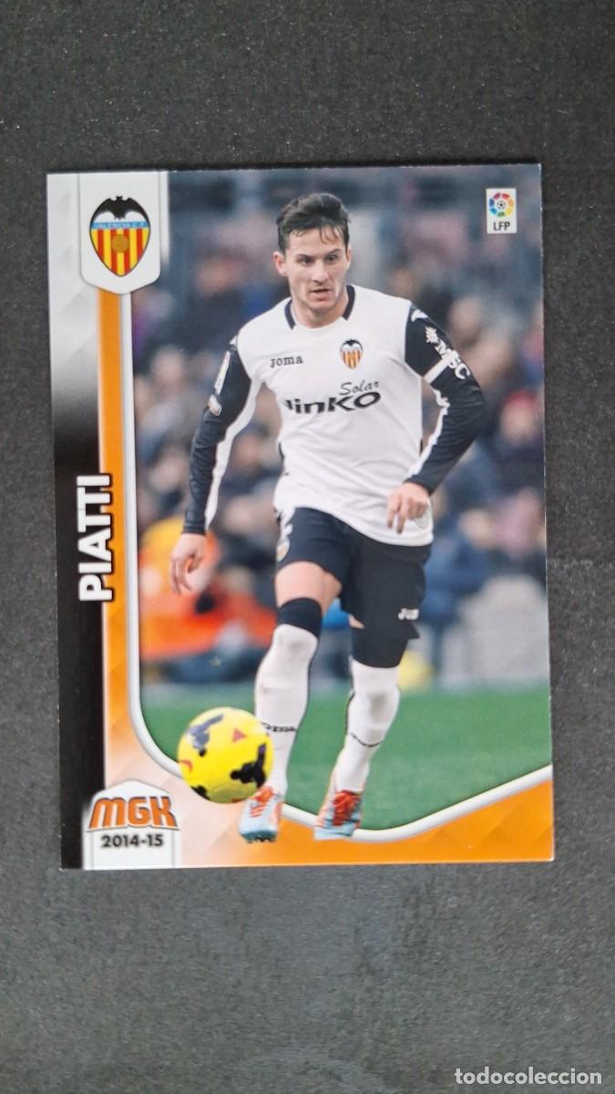 Football Stickers: L1 PIATTI VALENCIA C. F. 338 PANINI MEGACRACKS 2014 2015 14 15