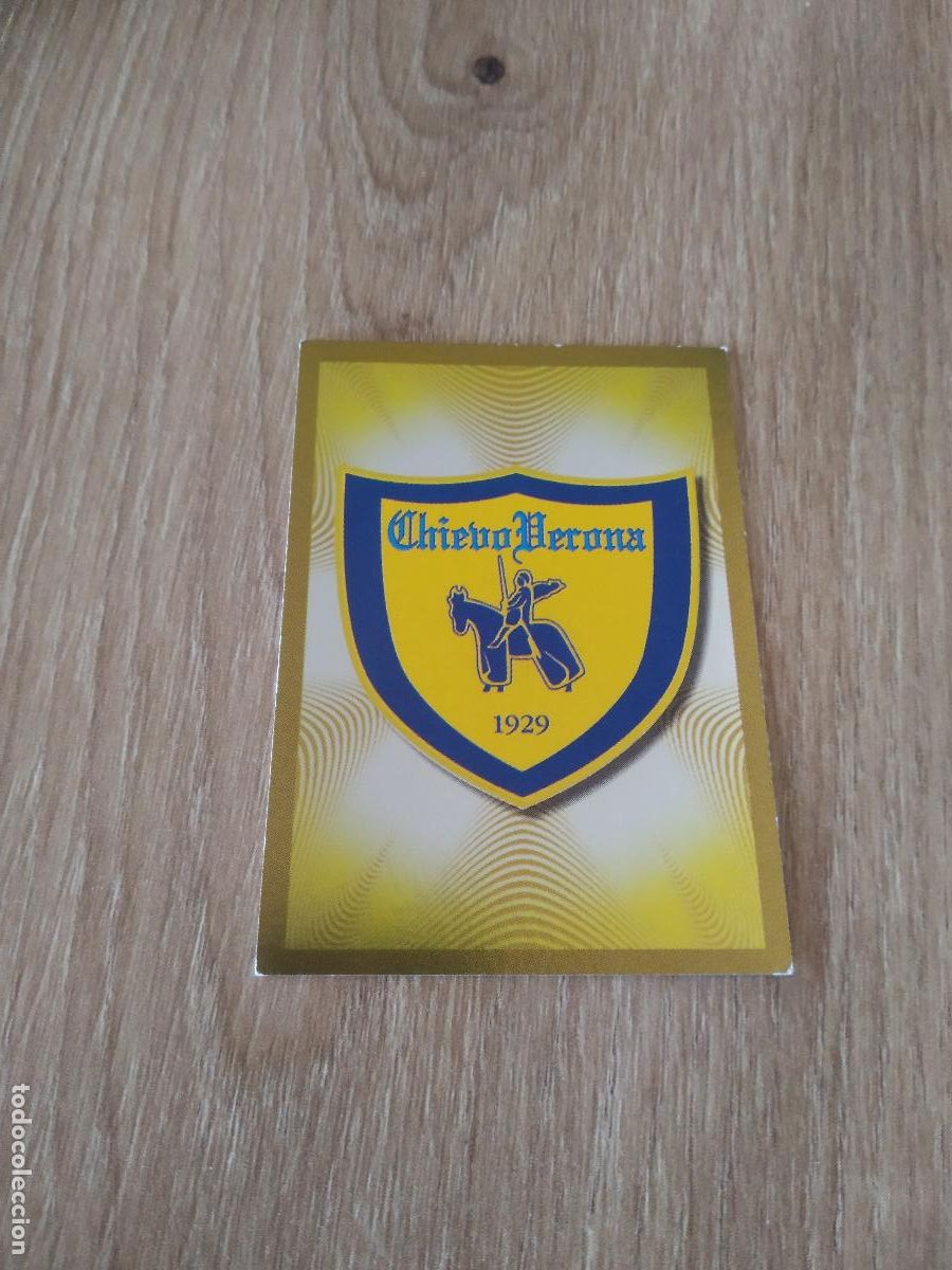 Football Stickers: 145 ESCUDO CHIEVOVERONA CROMO FUTBOL PANINI LIGA ITALIA 2010-2011 CALCIATORI 10-11
