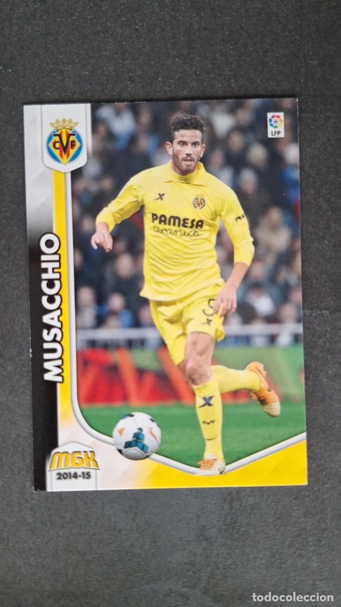 Fu&szlig;ball-Sticker: L1 MUSACCHIO VILLARREAL C. F. 346 PANINI MEGACRACKS 2014 2015 14 15