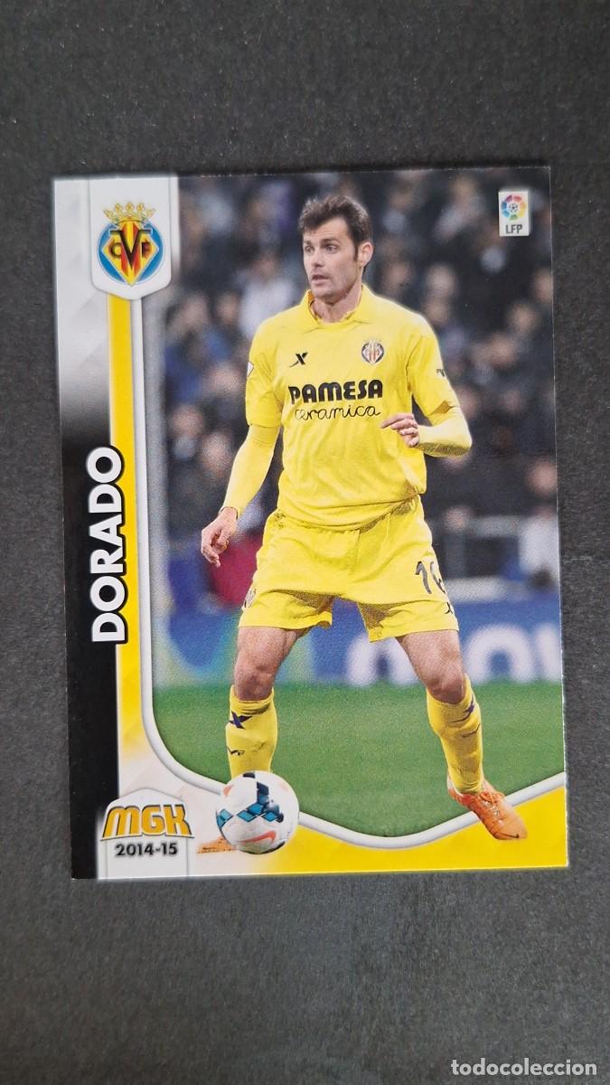 Fu&szlig;ball-Sticker: L1 DORADO VILLARREAL C. F. 348 PANINI MEGACRACKS 2014 2015 14 15