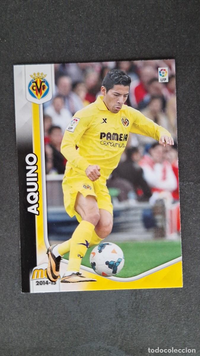 Figurine di Calcio: L1 AQUINO VILLARREAL C. F. 356 PANINI MEGACRACKS 2014 2015 14 15