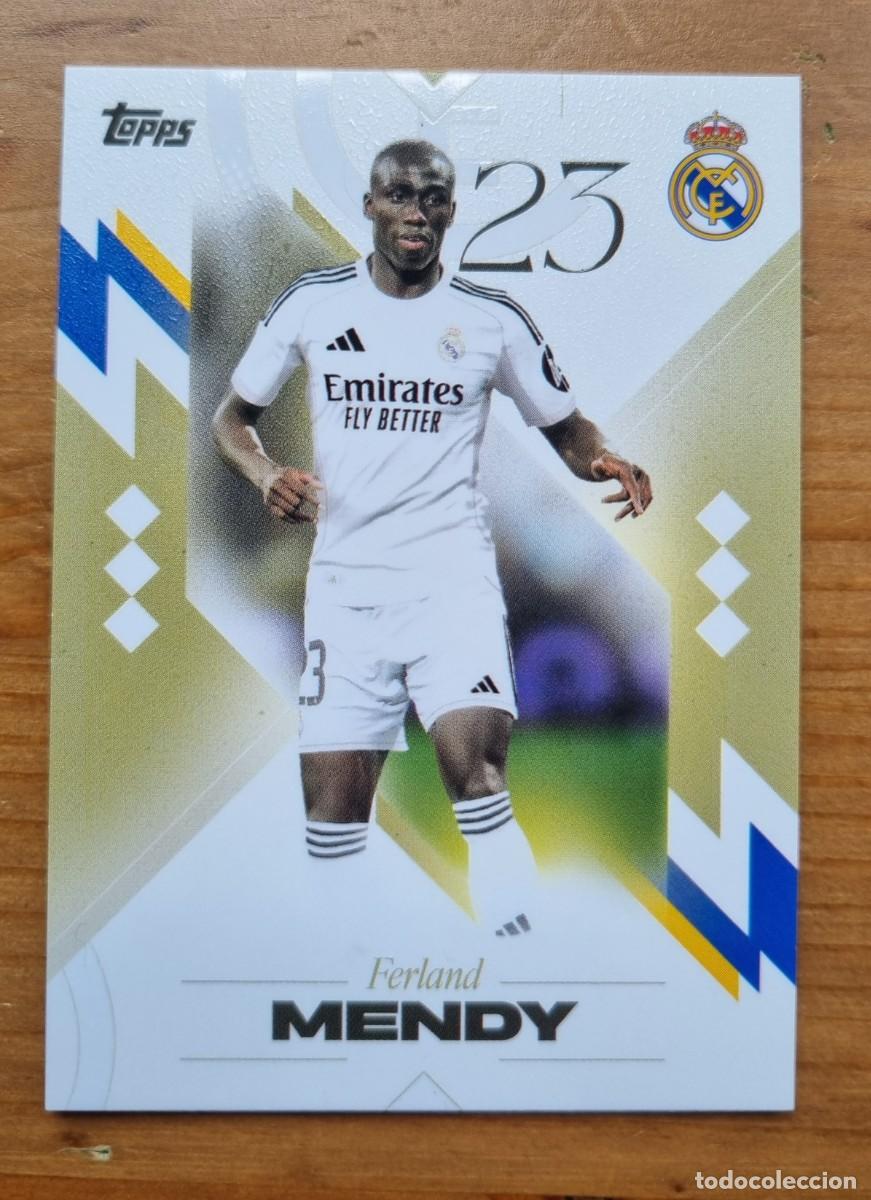Figurine di Calcio: 11 Ferland MENDY (Real Madrid CF). Topps &rdquo;LOS BLANCOS&rdquo; 2025 2026 25 26