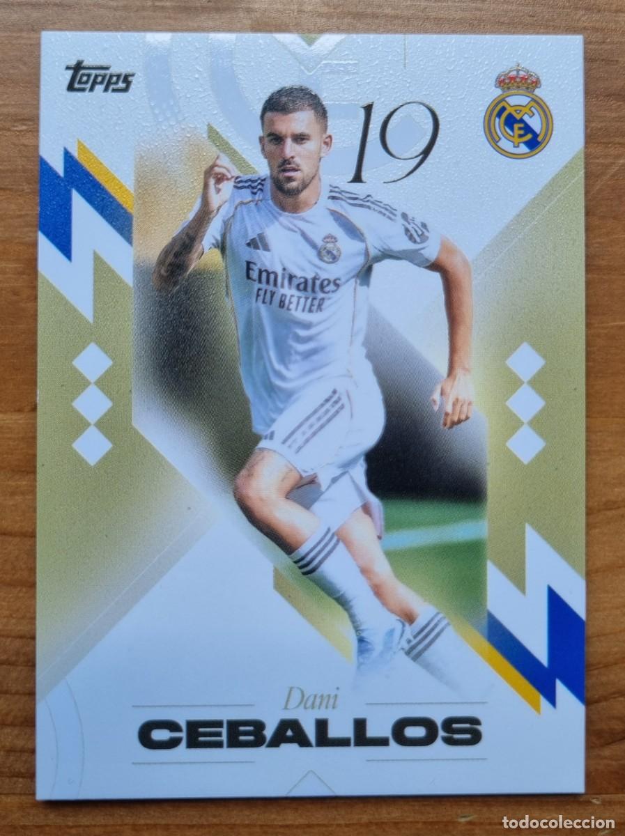 Figurine di Calcio: 16 Dani CEBALLOS (Real Madrid CF). Topps &rdquo;LOS BLANCOS&rdquo; 2025 2026 25 26