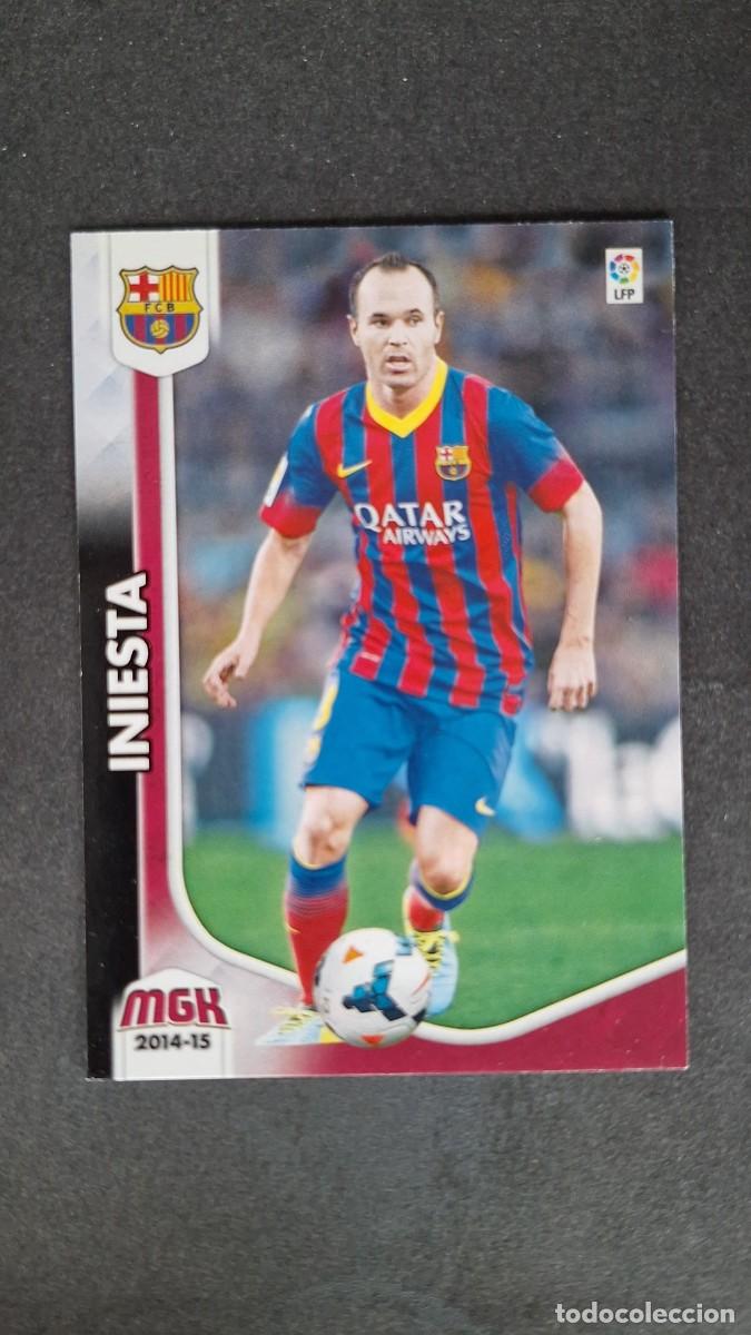 Figurine di Calcio: L1 INIESTA F. C. BARCELONA 65 PANINI MEGACRACKS 2014 2015 14 15