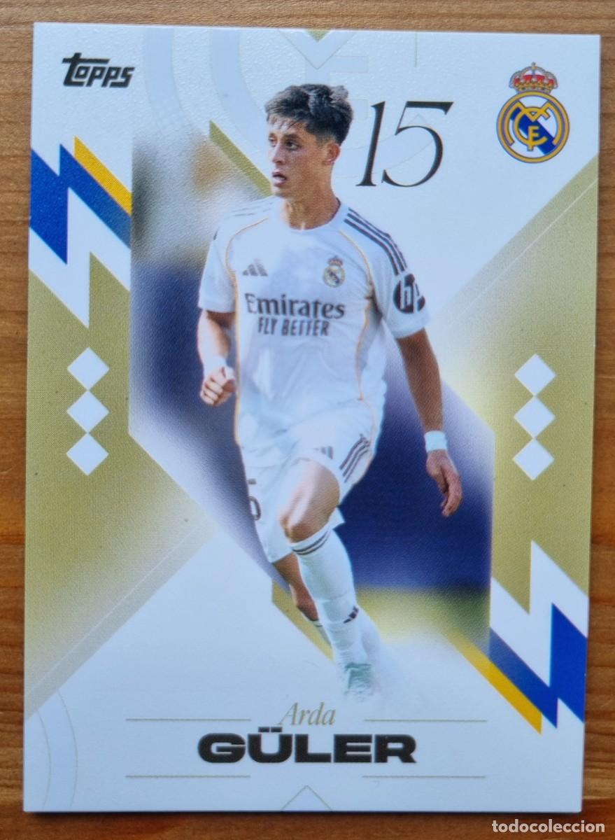 Figurine di Calcio: 19 Arda G&Uuml;LER (Real Madrid CF). Topps &rdquo;LOS BLANCOS&rdquo; 2025 2026 25 26
