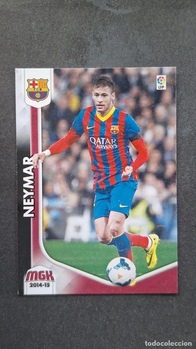 Figurine di Calcio: L1 NEYMAR F. C. BARCELONA 71 PANINI MEGACRACKS 2014 2015 14 15