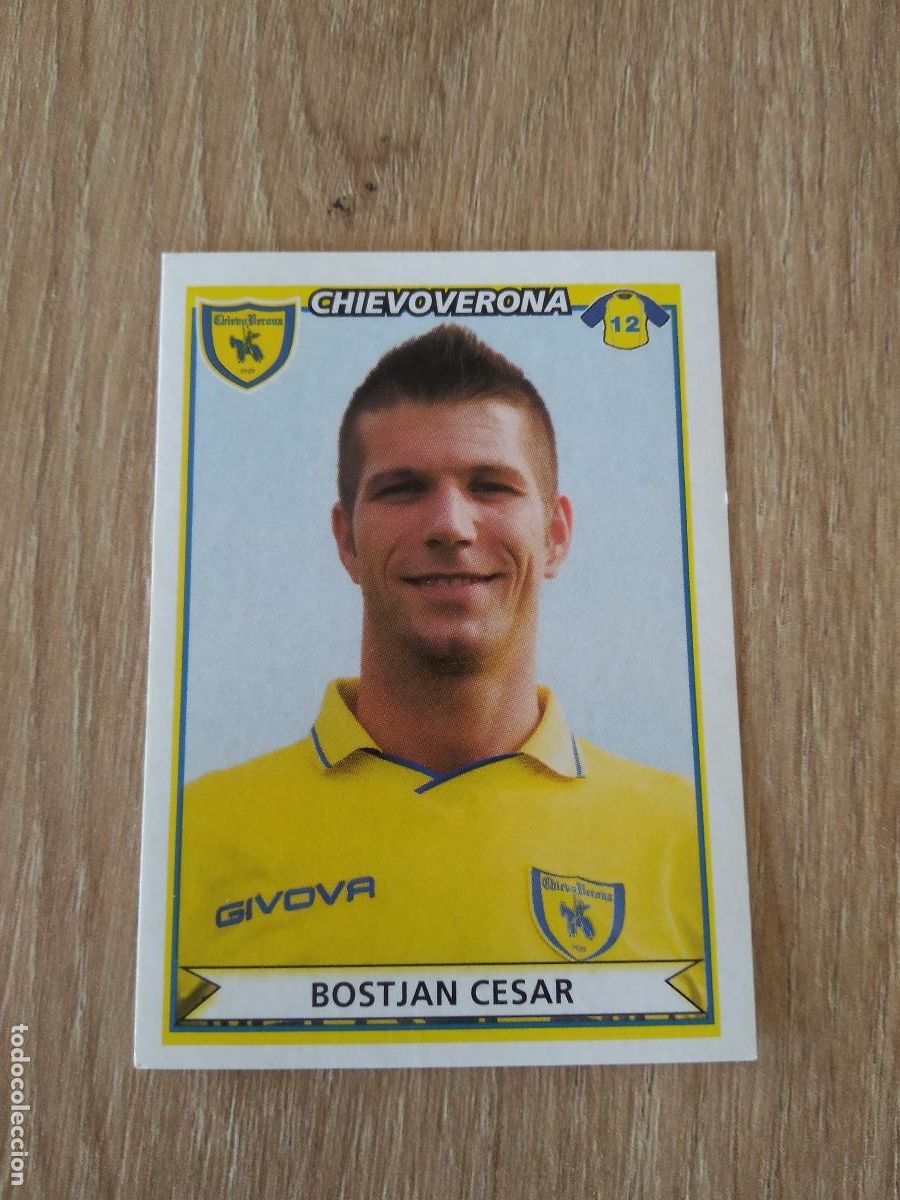 Football Stickers: 154 BOSTJAN CESAR CHIEVOVERONA CROMO FUTBOL PANINI LIGA ITALIA 2010-2011 CALCIATORI 10-11