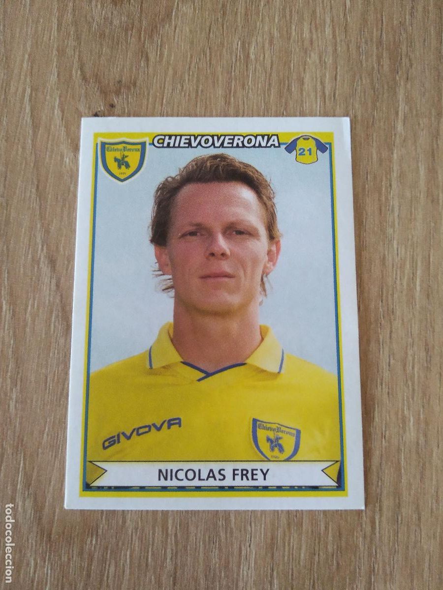 Football Stickers: 156 NICOLAS FREY CHIEVOVERONA CROMO FUTBOL PANINI LIGA ITALIA 2010-2011 CALCIATORI 10-11