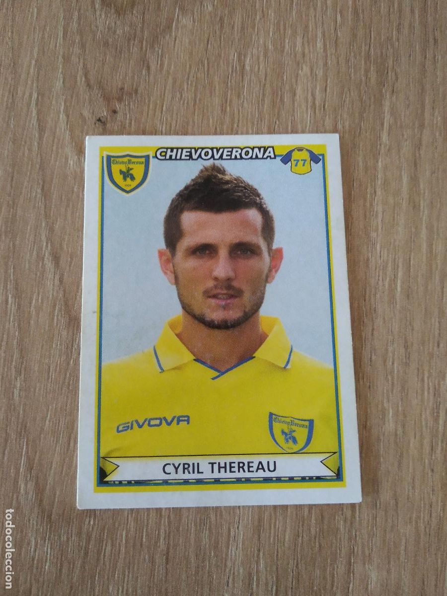 Football Stickers: 165 CYRIL THEREAU CHIEVOVERONA CROMO FUTBOL PANINI LIGA ITALIA 2010-2011 CALCIATORI 10-11