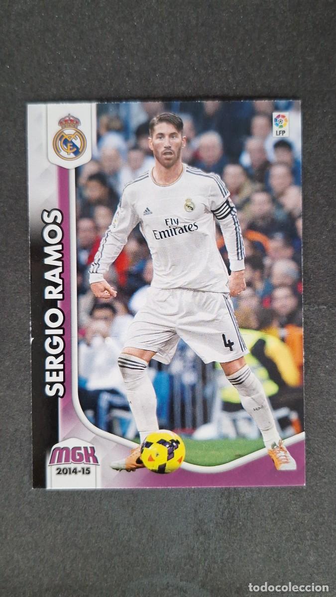 Football Stickers: L1 SERGIO RAMOS REAL MADRID 239 PANINI MEGACRACKS 2014 2015 14 15