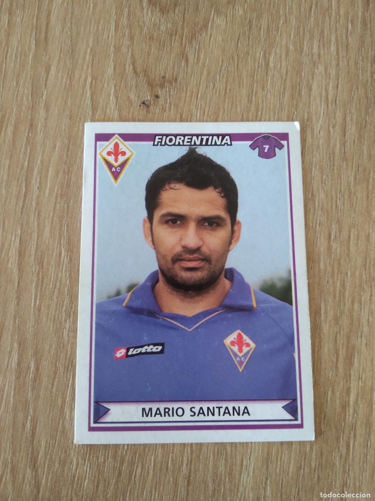 Football Stickers: 187 MARIO SANTANA FIORENTINA CROMO FUTBOL PANINI LIGA ITALIA 2010-2011 CALCIATORI 10-11