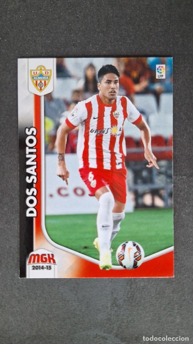 Football Stickers: L1 DOS SANTOS U. D. ALMERIA NUEVA FICHA 6 BIS PANINI MEGACRACKS 2014 2015 14 15