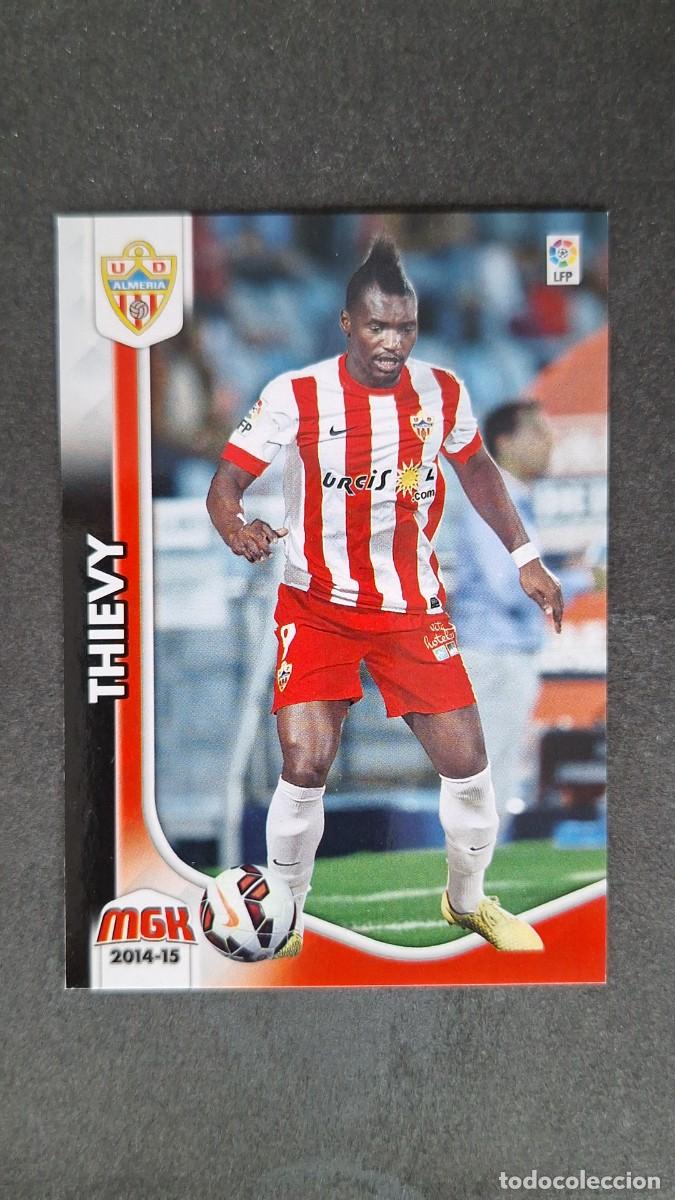 Football Stickers: L1 THIEVY U. D. ALMERIA NUEVA FICHA 18 BIS PANINI MEGACRACKS 2014 2015 14 15