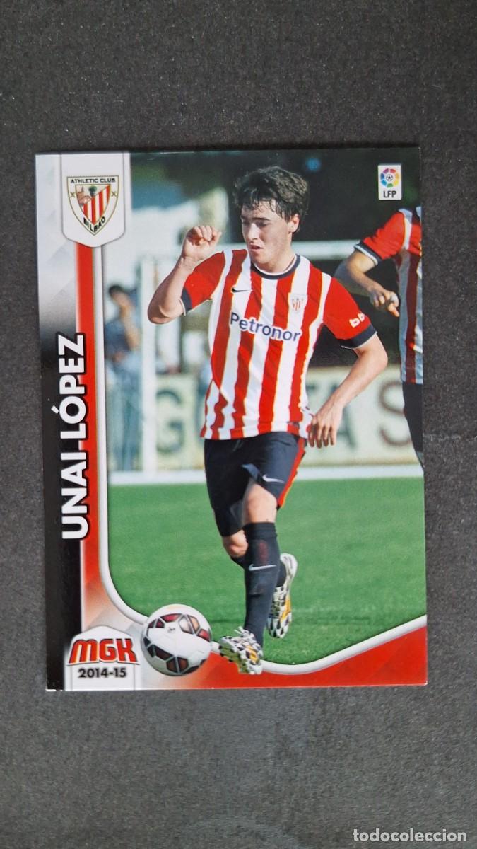 Football Stickers: L1 UNAI LOPEZ ATHLETIC CLUB DE BILBAO NUEVA FICHA 31 BIS PANINI MEGACRACKS 2014 2015 14 15