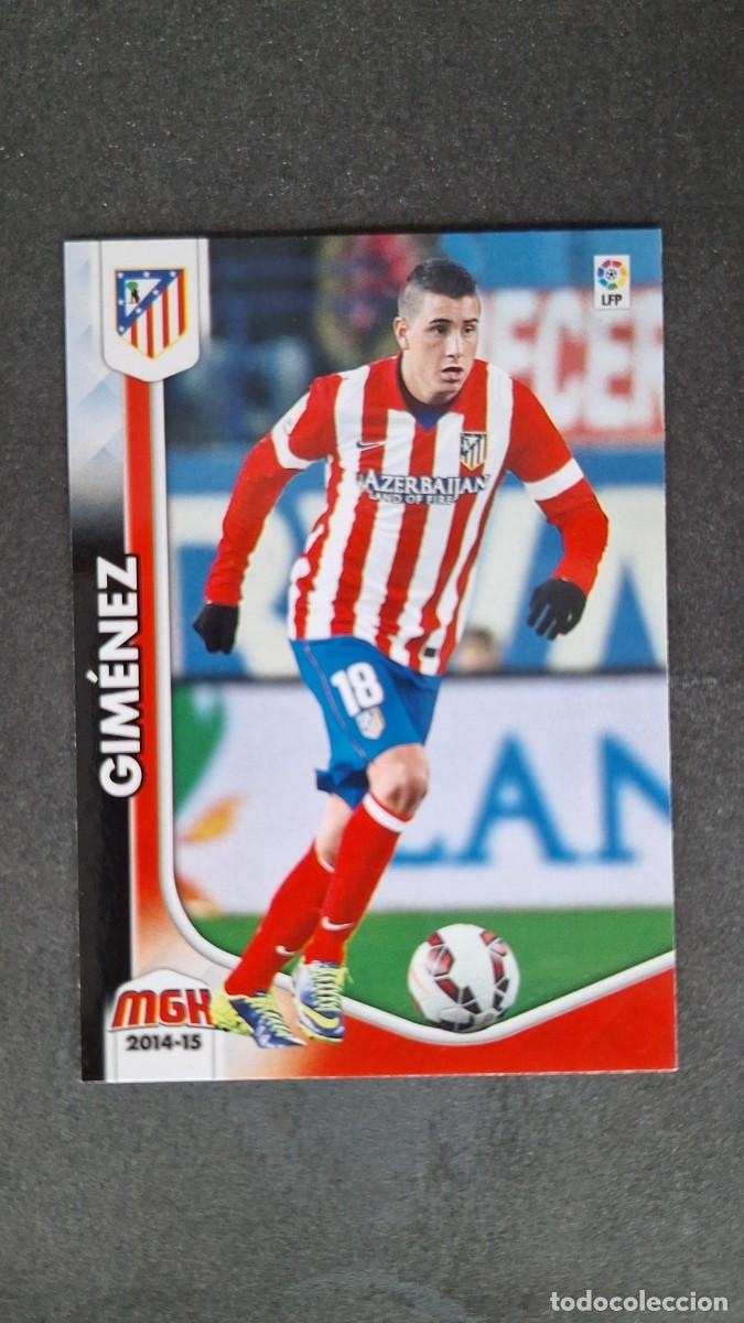 Fu&szlig;ball-Sticker: L1 GIMENEZ ATLETICO DE MADRID NUEVA FICHA 42 BIS PANINI MEGACRACKS 2014 2015 14 15