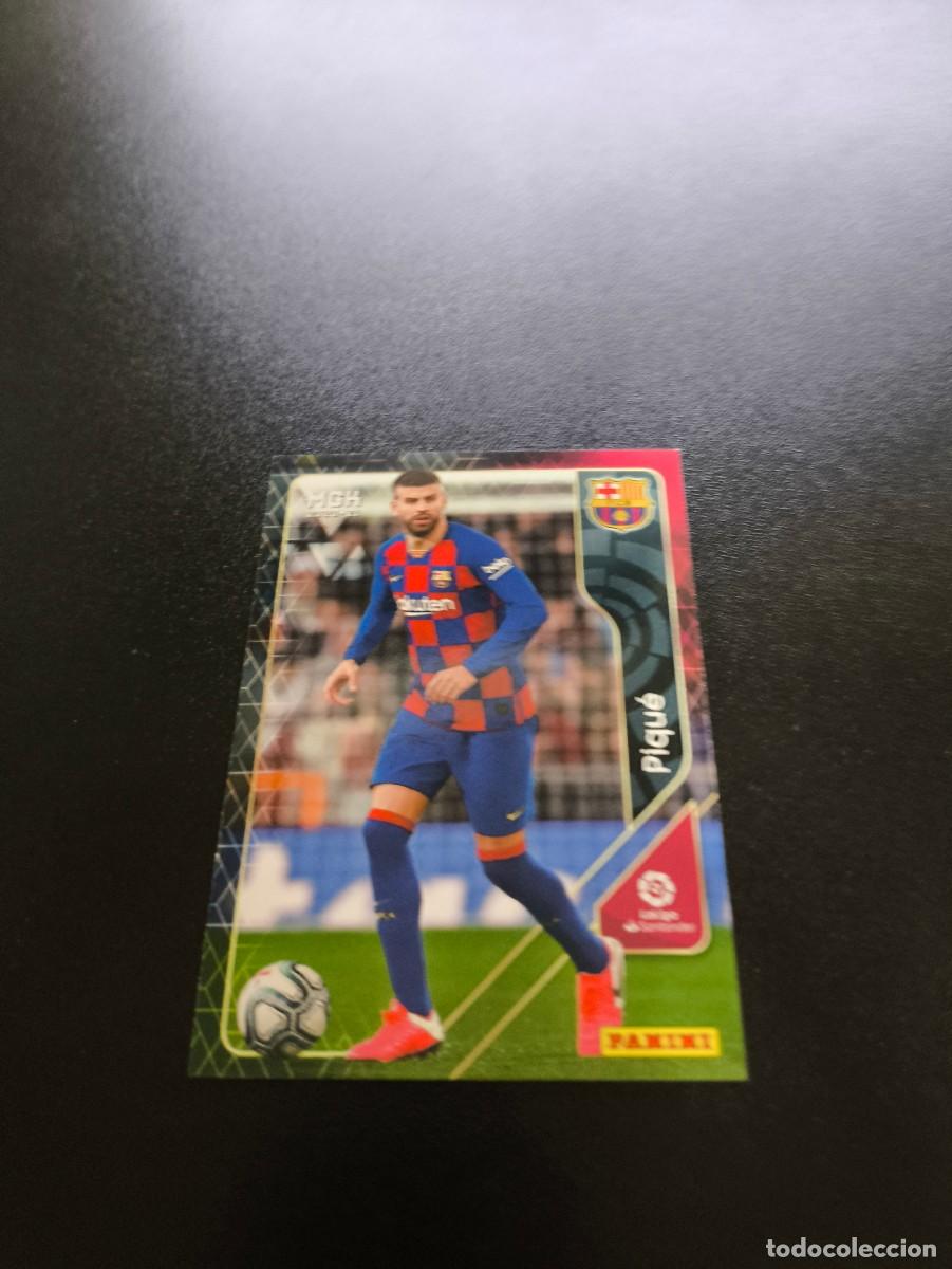Fu&szlig;ball-Sticker: 61 Gerard Piqu&eacute; BARCELONA PANINI LIGA MEGACRACKS MGK 2020 2021 20 21 NO ESTE ADRENALYN