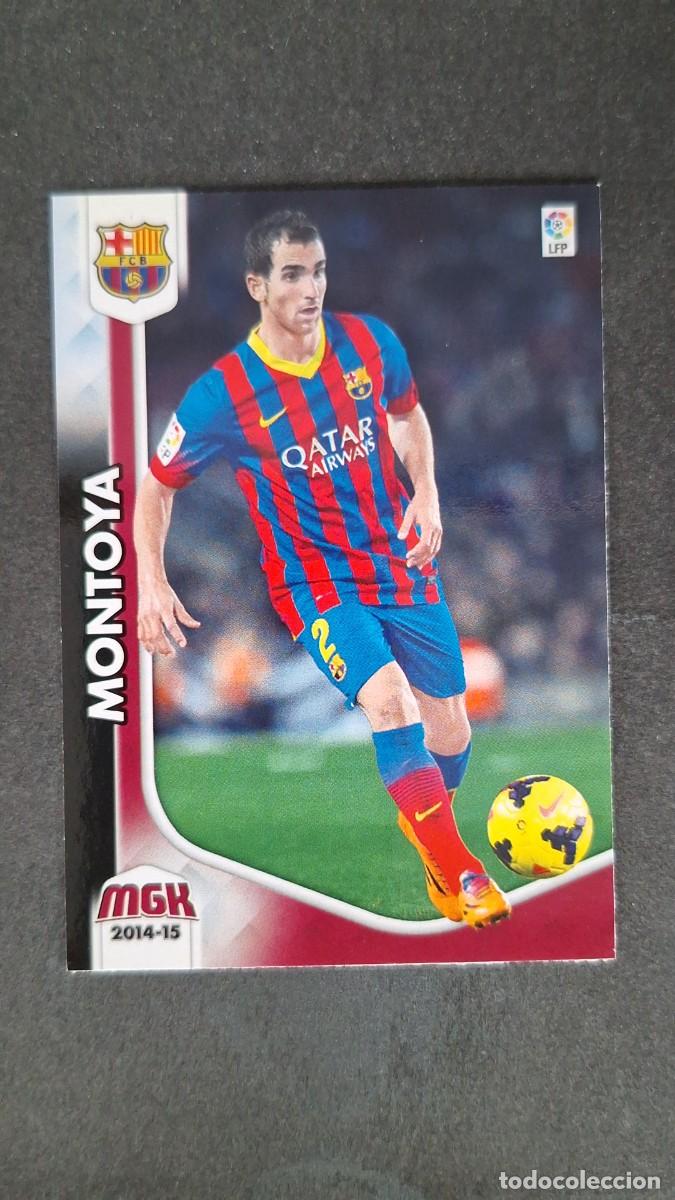 Fu&szlig;ball-Sticker: L1 MONTOYA F. C. BARCELONA NUEVA FICHA 57 BIS PANINI MEGACRACKS 2014 2015 14 15